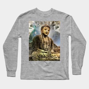 Warm Texture Buddha Long Sleeve T-Shirt